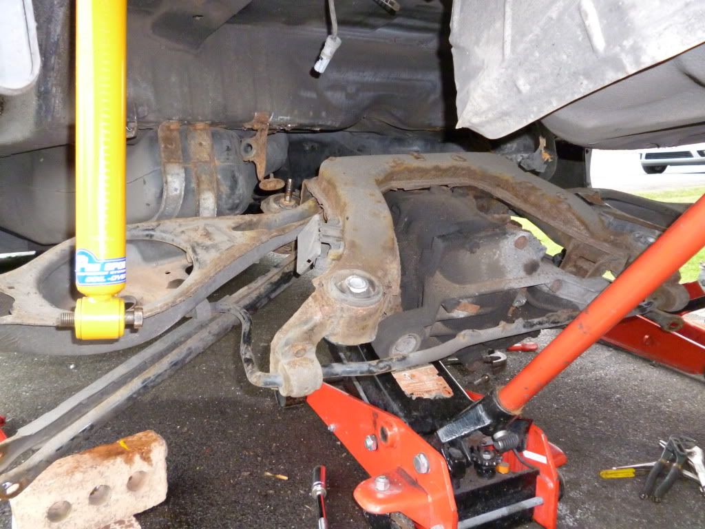 BMW E36 rear beam bush removal / subframe removal BMW Forums